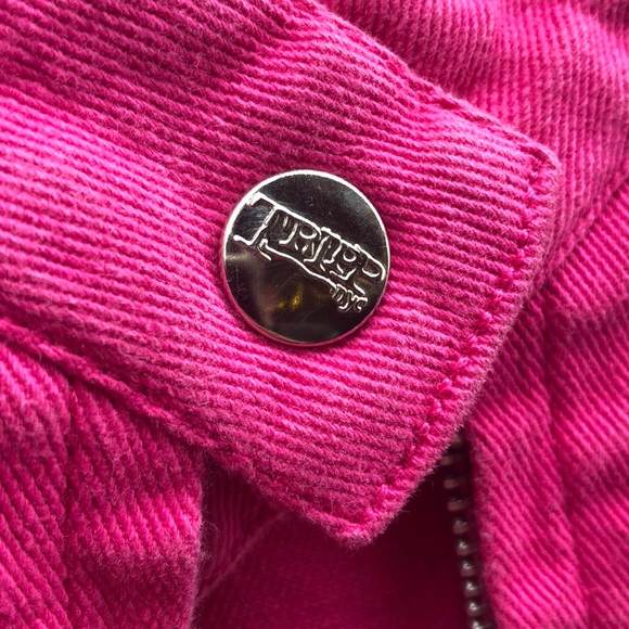 Tripp NYC Pink Denim Jacket - Picture 3 of 6